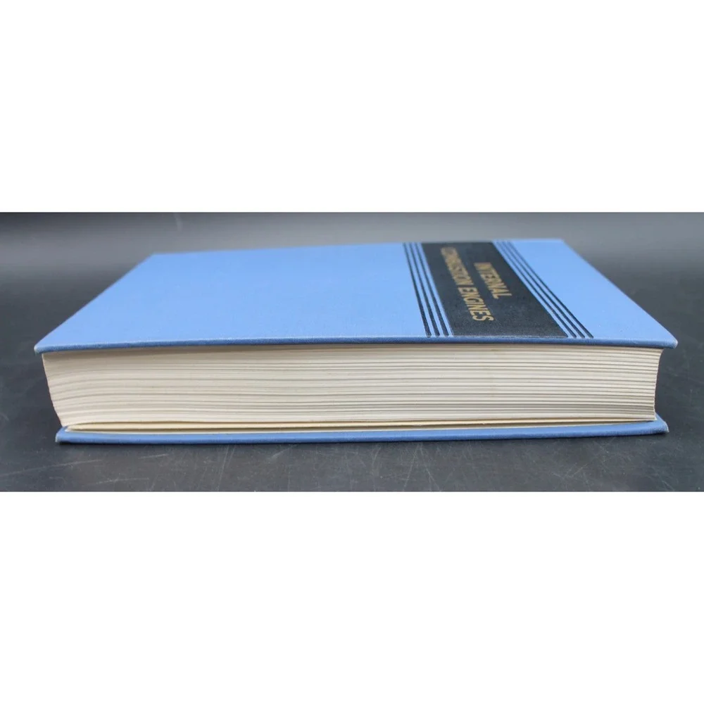 Internal Combustion Engines Analysis and Practice Obert 2nd Ed 1962 Textbook